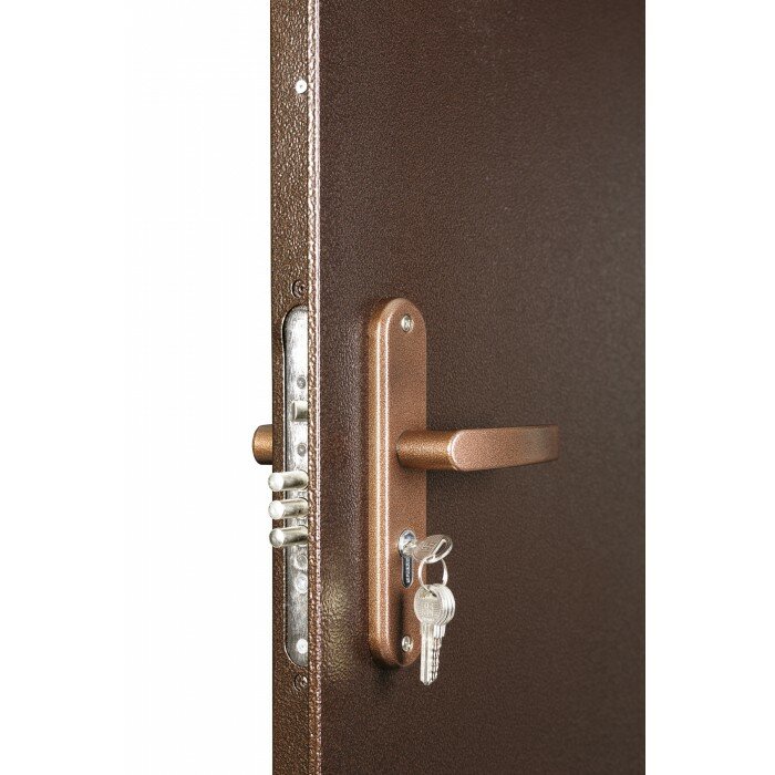 Дверь входная металлическая Профи PRO BMD Антик медный, 960*2050, правая - фотография № 5