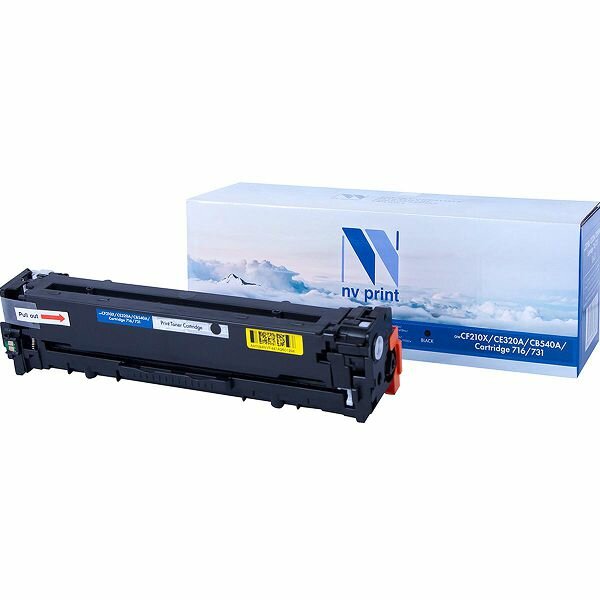 Картридж NV Print CF210X/CE320A/CB540A/716/731 Black