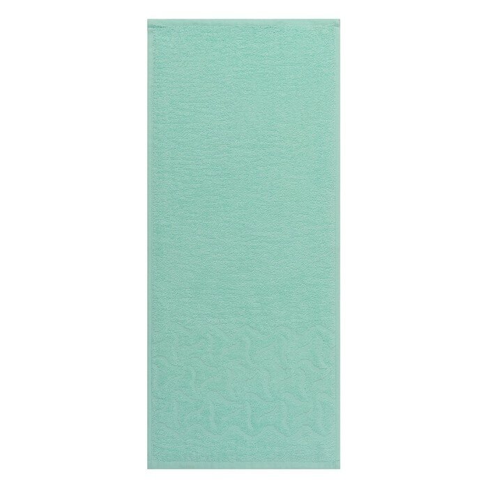 Полотенце махровое «Радуга» цвет ментол, 70х130, 295 гр/м - фотография № 5