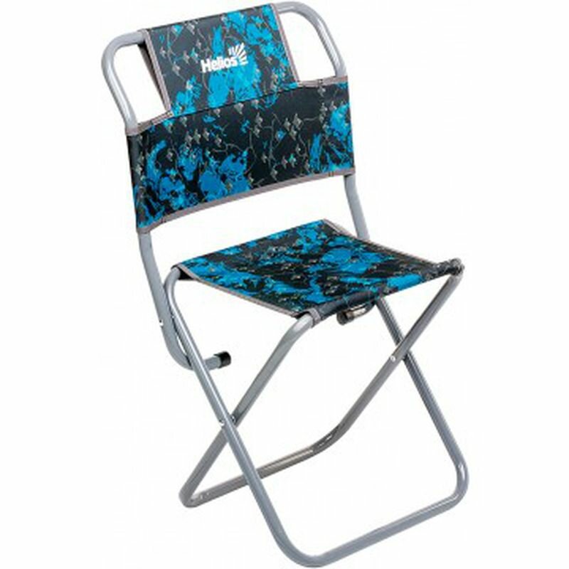 Стул туристический со спинкой Shark труба ф22 Helios