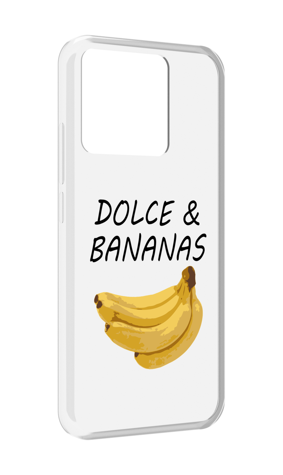 Чехол MyPads Dolce Дольче банан для Xiaomi Redmi 10A задняя-панель-накладка-бампер
