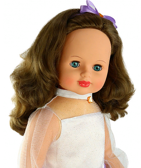 Снежана праздничная 3 кукла пластмассовая озвученная 83 см Весна - фото №3