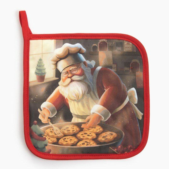 фото Прихватка Этель Сookies саржа, 19х19см,100% хл,ватин 250г/м2