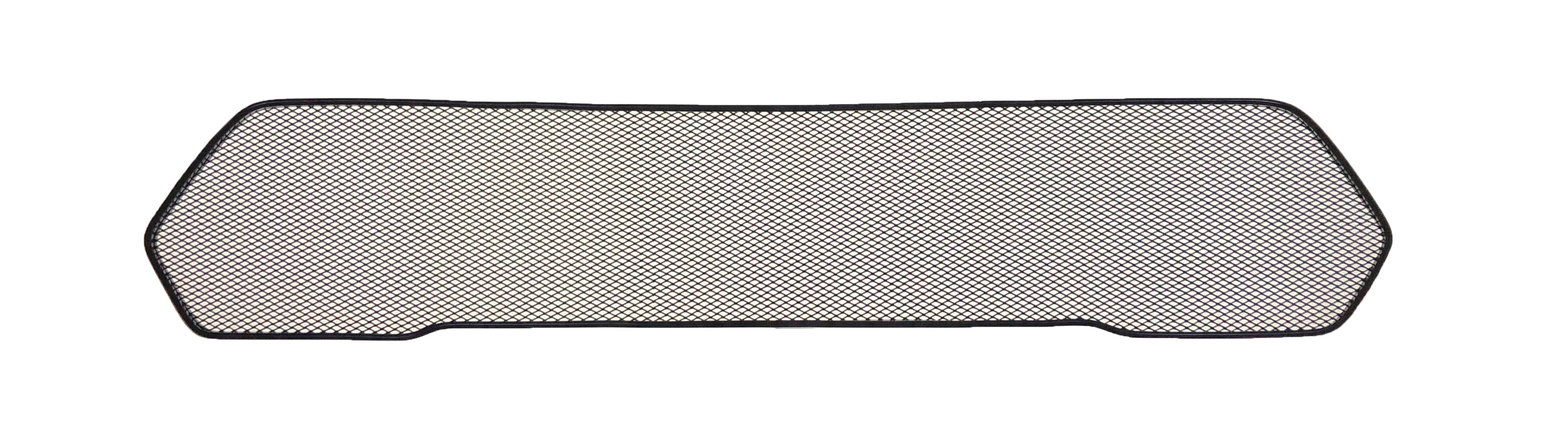 Защита радиатора на Lada Niva Travel 2020 верхняя решетка хромированного цвета (защитная решетка для радиатора)