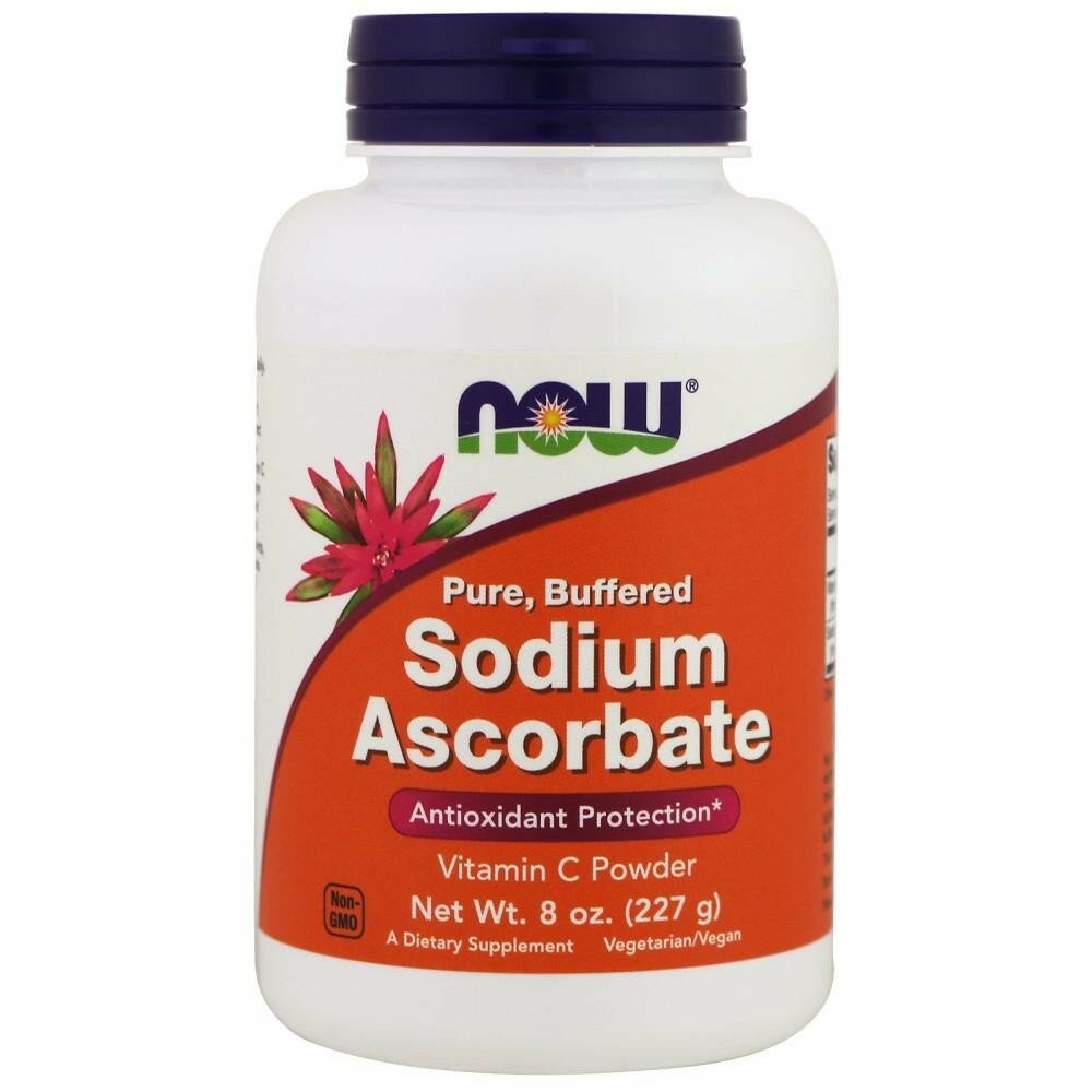 NOW Sodium Ascorbate Powder, 227 