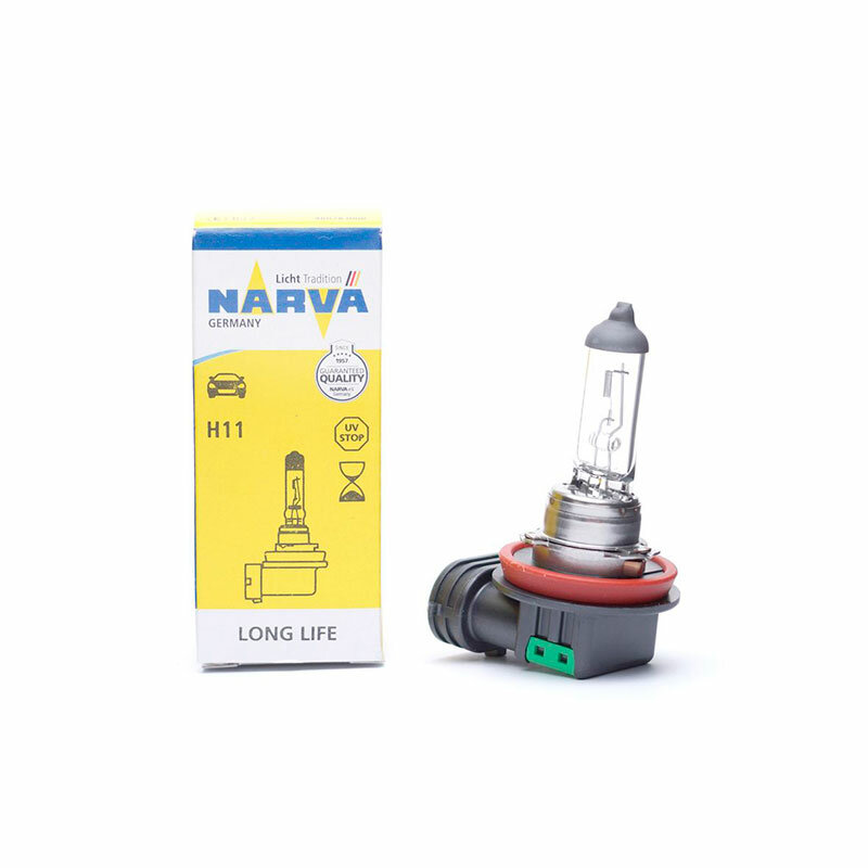 Лампа галогенная Narva 48078 Long Life H11 12V 65W PGJ19-2, 1 шт.