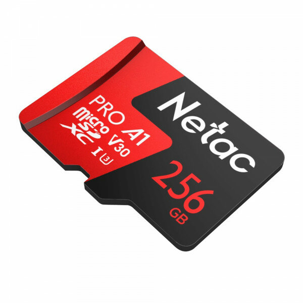 Карта памяти Netac MicroSD P500 Extreme Pro 256GB NT02P500PRO-256G-S