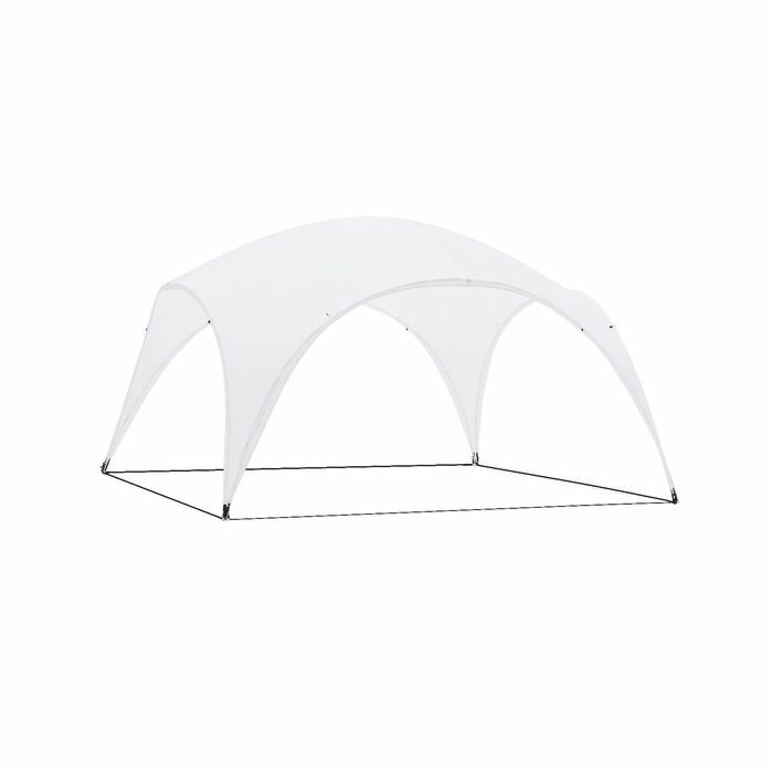 Green Glade Тент-шатер садовый из полиэстера №126 (без стенок), 265х400х400 см