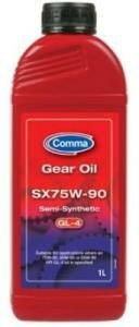 Gear oil sx 75w-90 gl4 трансмиссион масло синтет 1л Comma SXGL41L