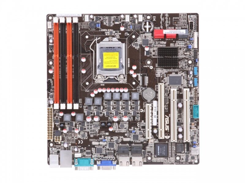 Материнские платы ASUS Материнская плата ASUS P7F-M Socket 1156