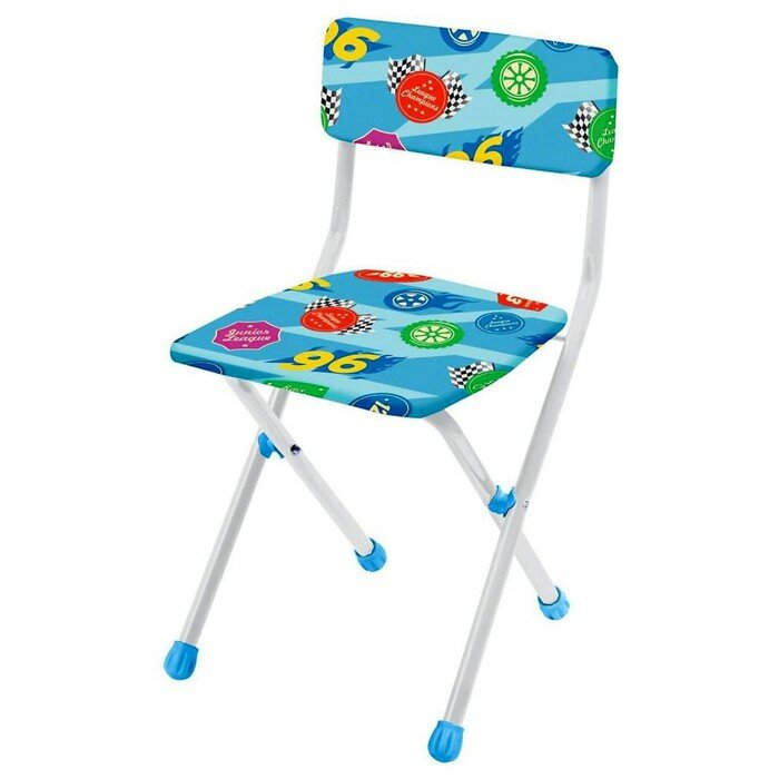 фото Стул складной детский, мягкий, моющийся, 3 – 7 лет, цвета микс