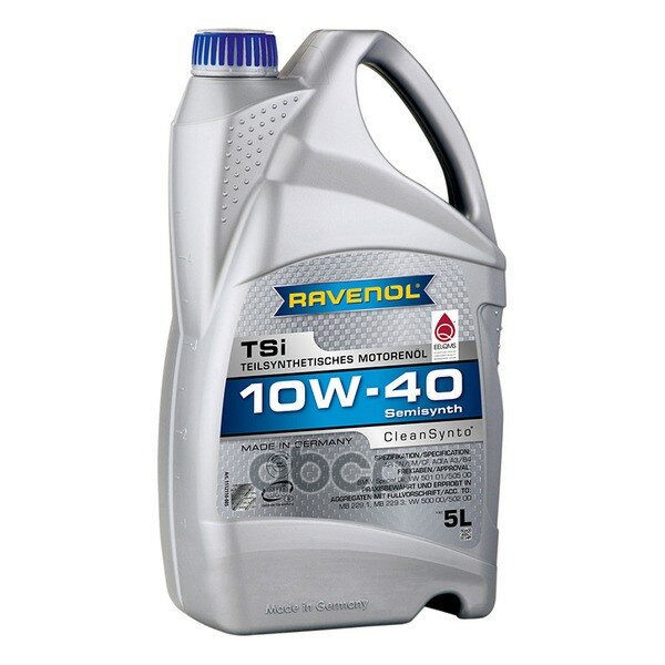 Ravenol Масло Моторное Ravenol Tsi 10w-40 Полусинтетическое 5 Л 4014835724150