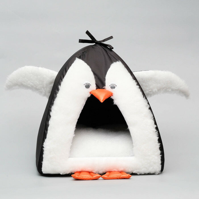 Пижон Домик для животных "Пингвин", 35 х 32 х 35 см - фотография № 2