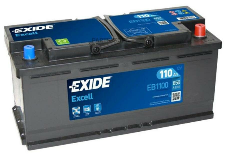 EXIDE EB1100 Аккумуляторная батарея EXCELL [12V 110Ah 850A B13]