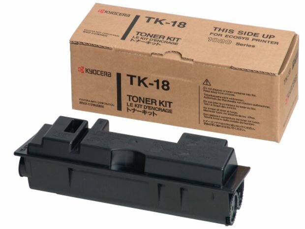 Тонер-картридж Kyocera TK-18 (1T02FM0EU0) Black