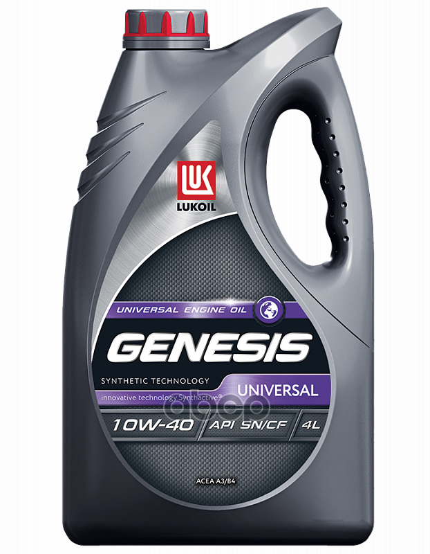 LUKOIL Лукойл 10w40 Genesis Universal (4l)_масло Моторное! Полусинт Api Sn