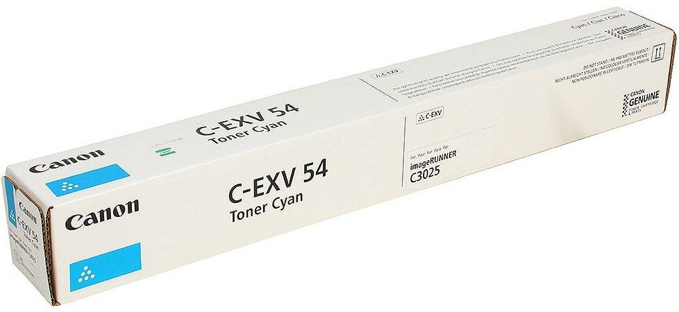 Тонер Canon C-EXV54C 8500стр Голубой