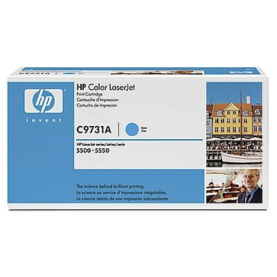Расходный материал HP Картридж Color LaserJet Cyan (голубой) C9731A