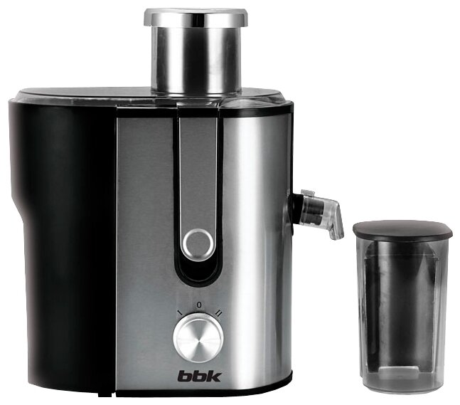 Соковыжималка BBK JC060-H02 black/metallic, 600 Вт,