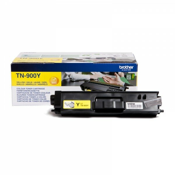 Тонер Картридж Brother TN900Y желтый для Brother HL-L9200CDWT/MFC-L9550CDWT (6000стр.) TN900Y
