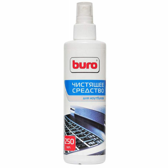 Спрей Buro для ноутбуков 250мл BU-Snote