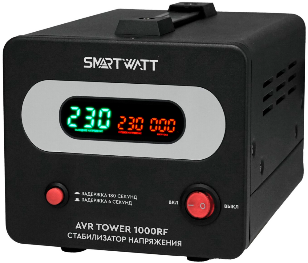 фото Стабилизатор напряжения Energon SMARTWATT AVR TOWER 1000RF (4512020370002)