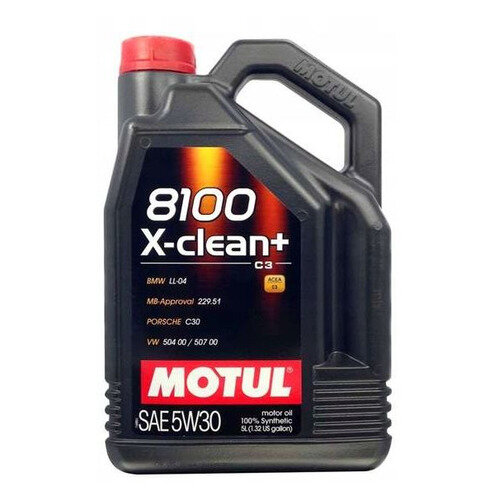   MOTUL 8100 X-clean +, 5W-30, 5,  [106377]