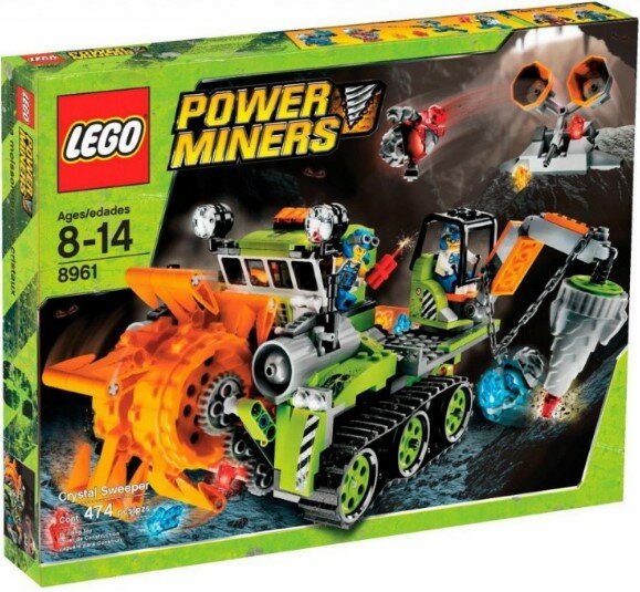 Lego 8961 Power Miners Уборщик кристаллов