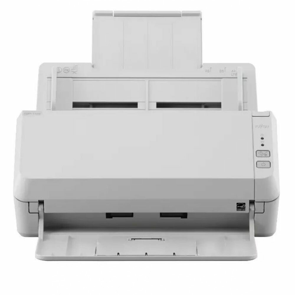 Fujitsu scanner SP-1125N (Офисный сканер, 25 стр/мин, 50 изобр/мин, А4, двустороннее устройство АПД, USB 3.2, Gigabit Ethernet, светодиодная подсветка