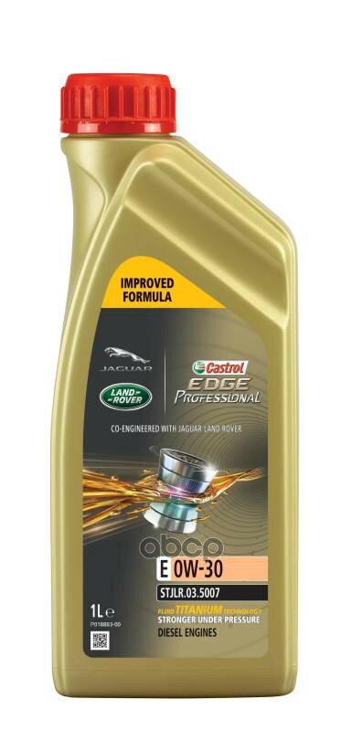 Castrol Масло Моторное Синт. Edge Professional E Jaguar & Land Rover Titanium Fst 0w-30