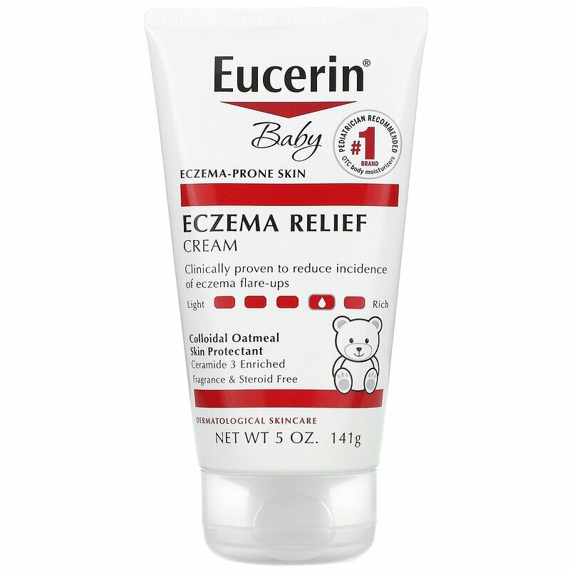 Eucerin, крем от экземы, для детей, 141 г