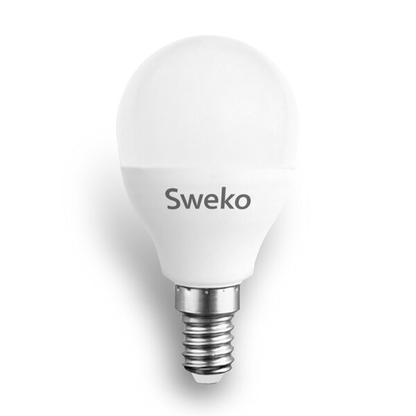 Лампа LED G45 10Вт Е14 4000К Sweko 38739