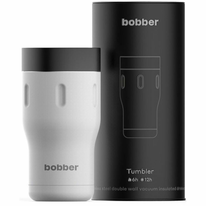 Термос bobber Tumbler-350 белый/черный