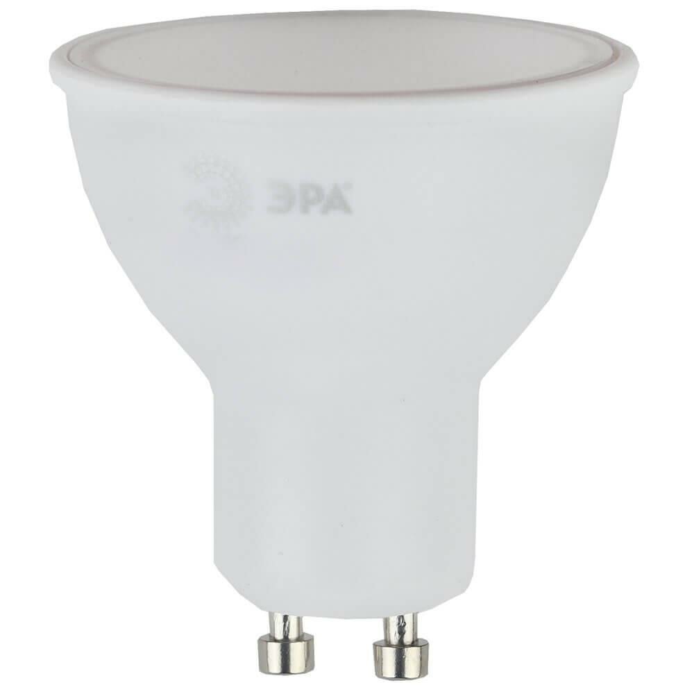 ЭРА Лампа светодиодная ЭРА GU10 6W 4000K матовая LED MR16-6W-840-GU10 Б0020544