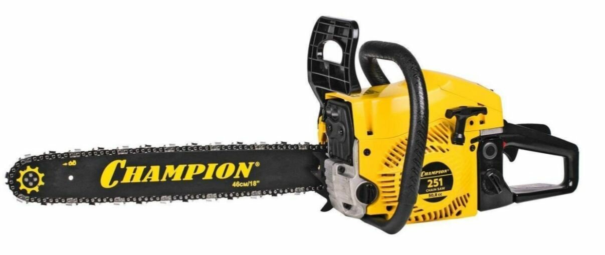 фото Бензопила CHAMPION 251-18 0,325-1,5-72 Бензопила