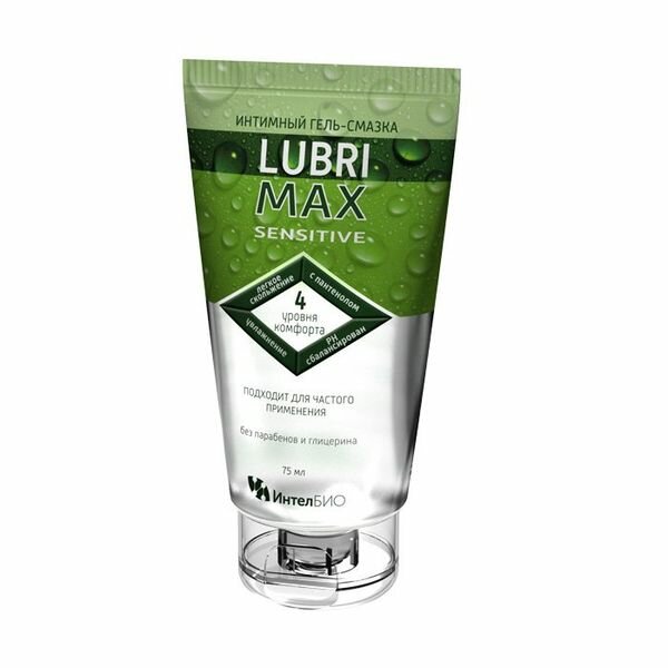 Гель-смазка LUBRIMAX (любримакс) Sensitive интимный 75 мл