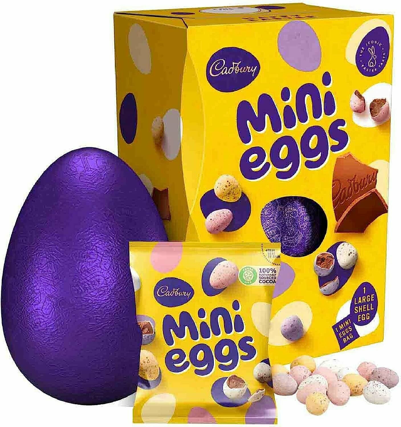 Набор шоколада Topline Cadbury Chocolate Easter Eggs Bulk - фотография № 3