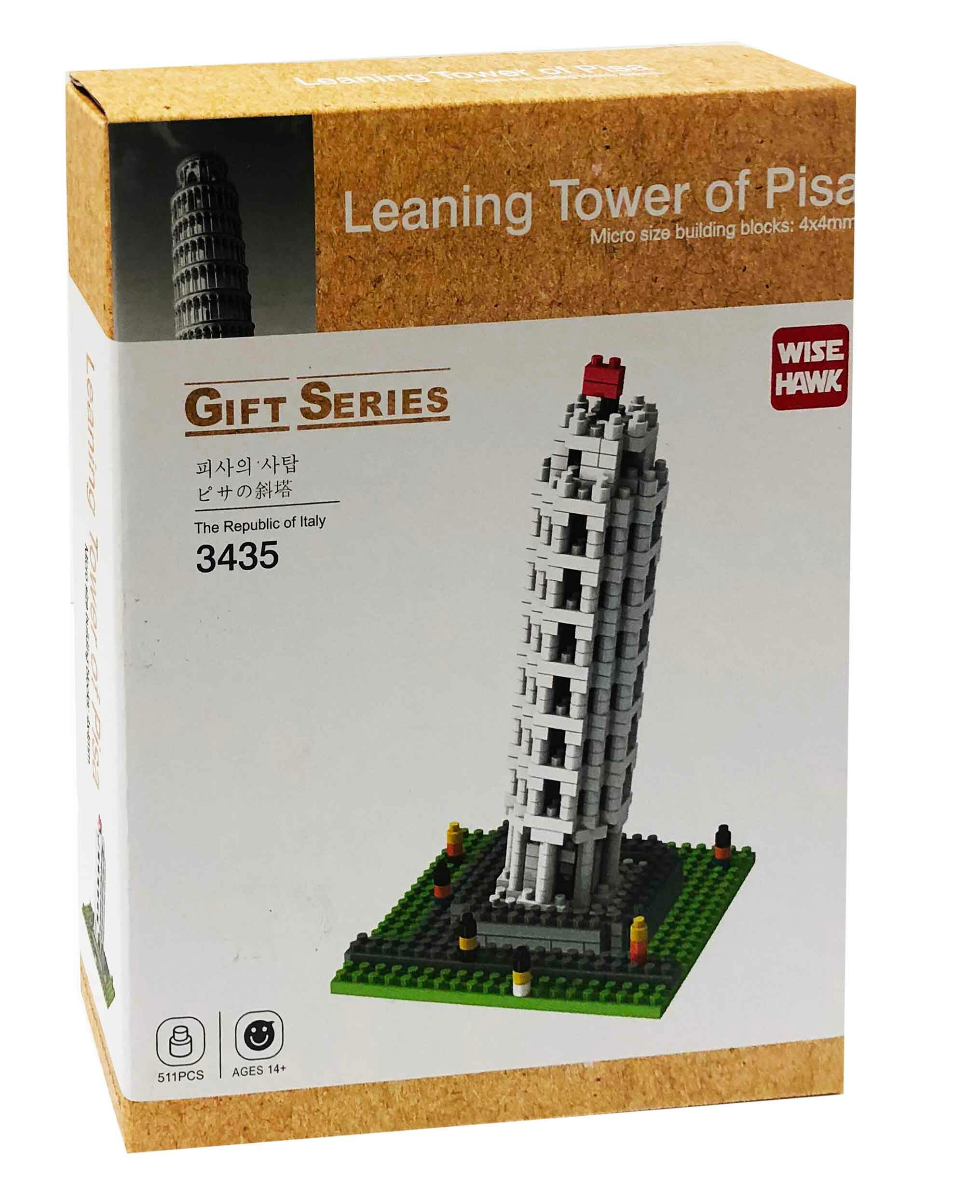 Конструктор Wise Hawk "Leaning Tower of Pisa" (511 деталей) JM11684/3435
