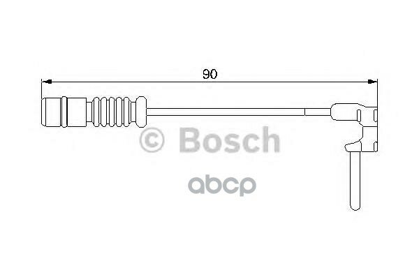 Датчик Износа Торм.Колодок [90mm] Bosch арт. 1987474901