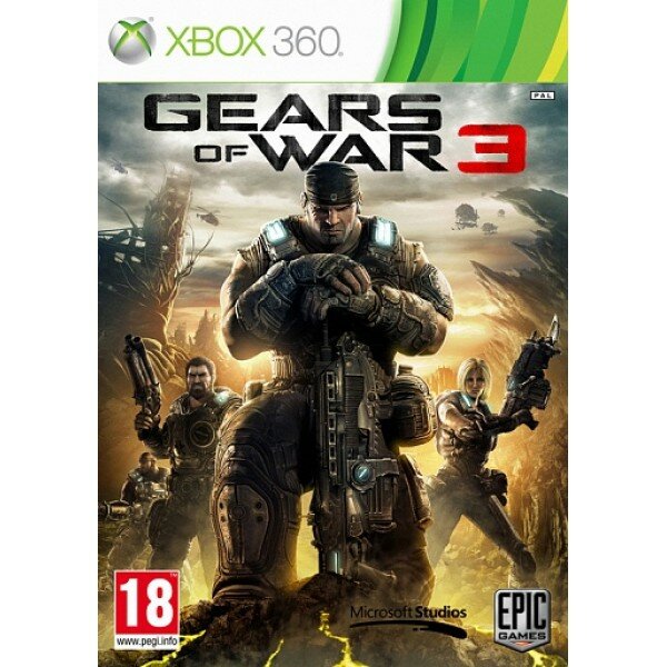 Gears of War 3 (русские субтитры) (Xbox 360)