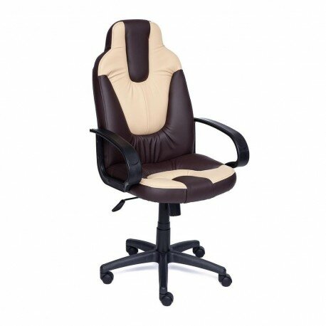 Кресло компьютерное NEO 1, коричневый/бежевый