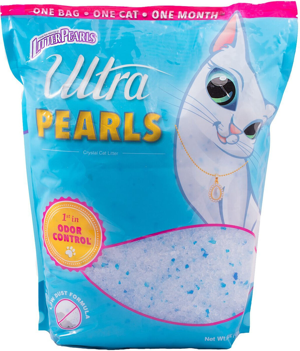 Litter Pearls наполнитель силикагелевый ULTRA PEARLS, 5 л