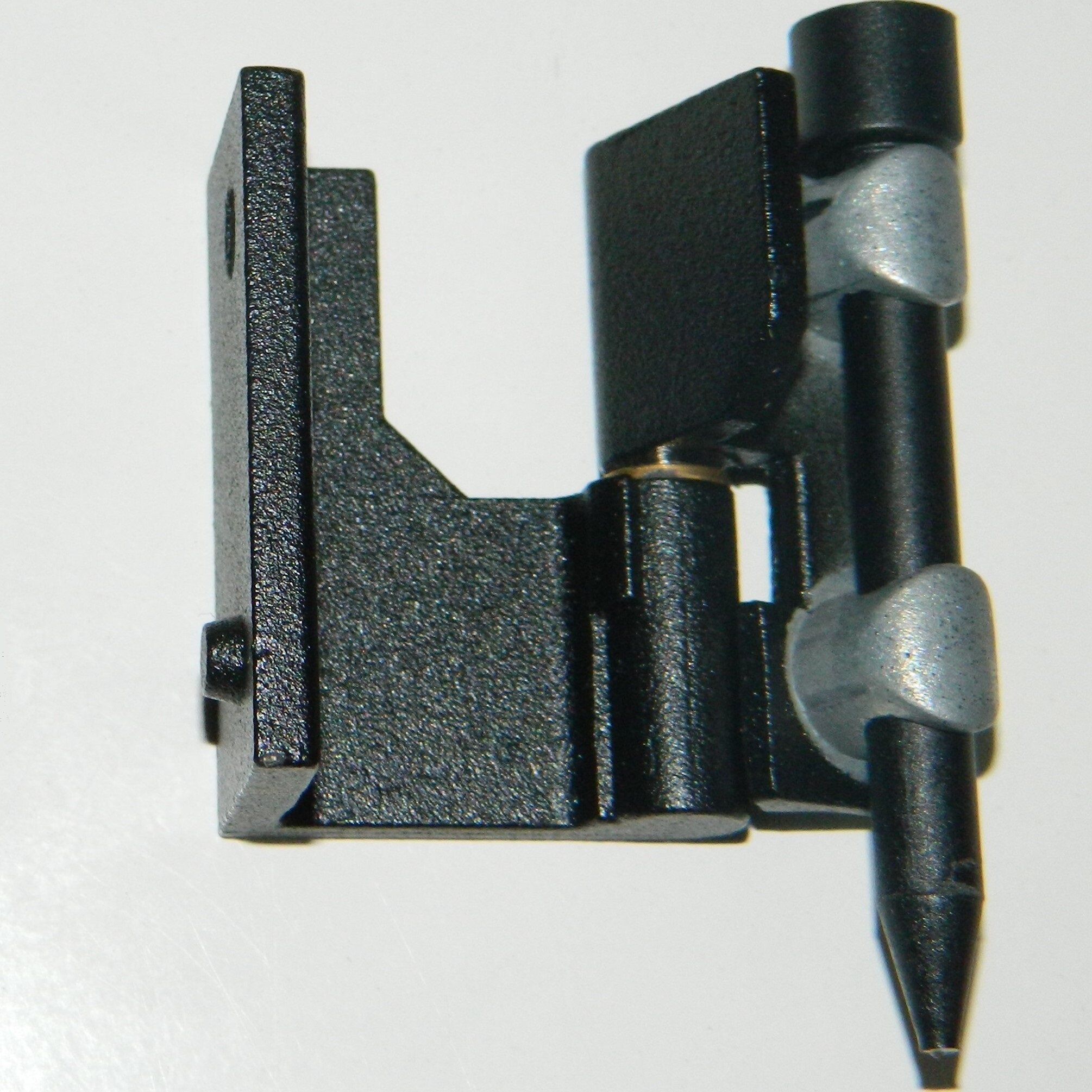Петли EMKA наружные правые, для металлических дверок технологических шкафов, чёрные, 2 шт. - фотография № 6