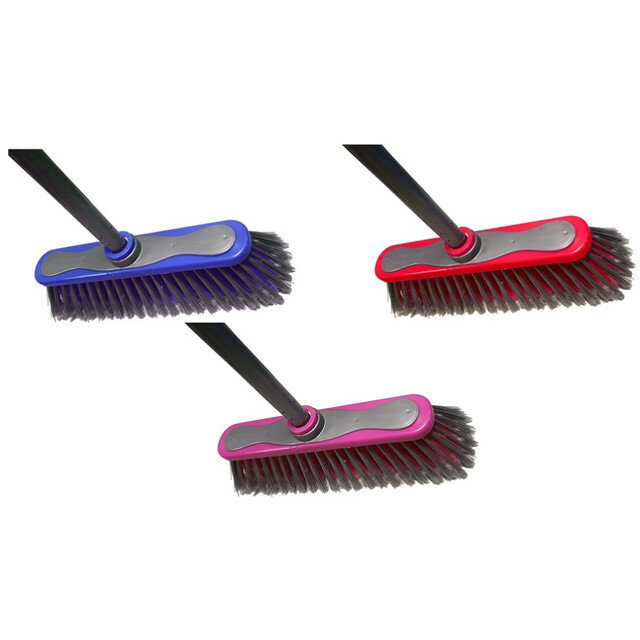 Швабра mr brush selecta 28x5см 130см пластик металл