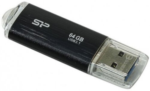 USB флешка SILICON POWER 64Gb Blaze B02 USB 3.2 Gen 1 (USB 3.0)
