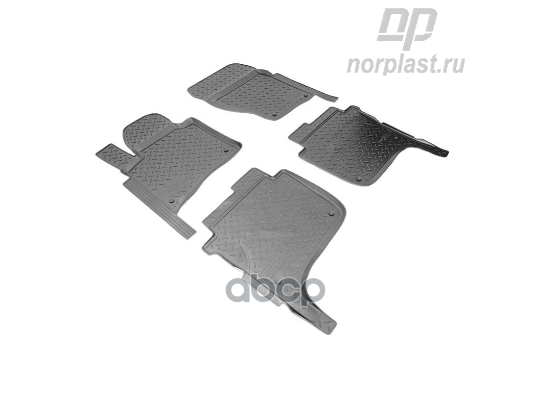 Коврик В Салон Пу Vw-Touareg 10 (Po) NORPLAST арт. NPL-PO-95-57