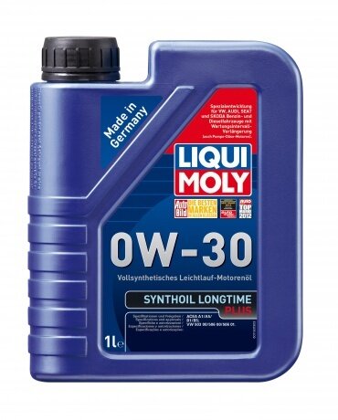 Синтетическое моторное масло LIQUI MOLY Synthoil Longtime Plus 0W-30