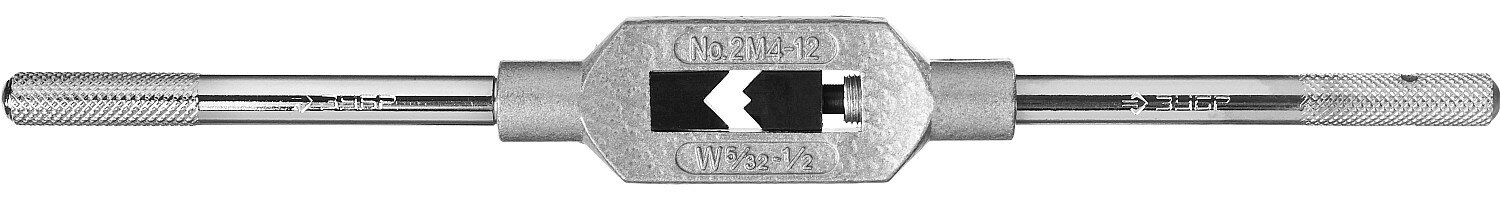 ЗУБР для М4-М12 №2, Метчикодержатель с регулируемыми вкладышами (28131-2) - фотография № 1