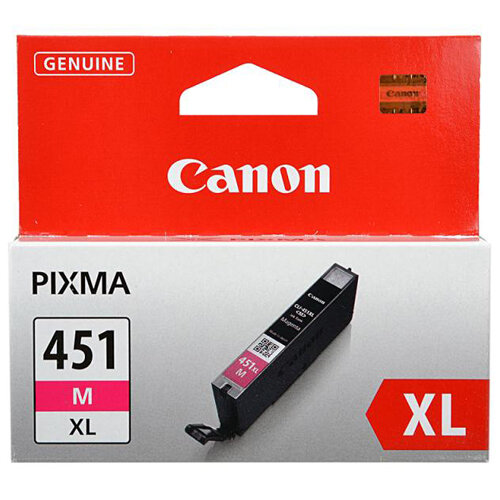 Картридж Canon CLI-451M XL Magenta для MG6340/MG5440/IP7240