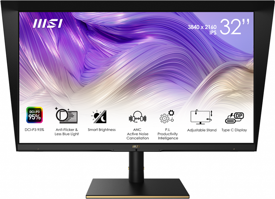 Монитор MSI 32" Summit MS321UP 3840x2160 IPS 60Гц 4ms HDMI DisplayPort